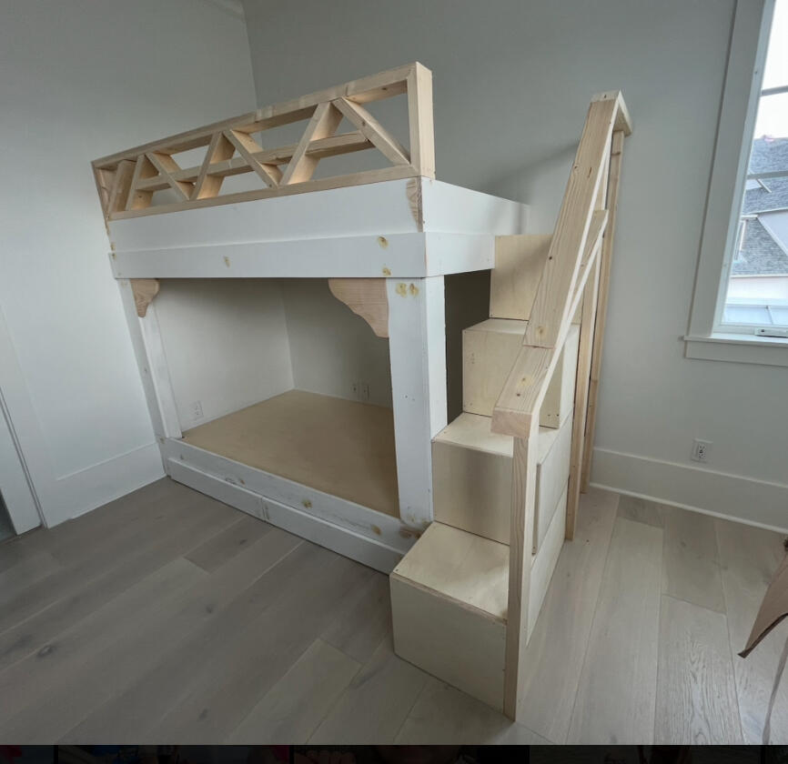 Custom Bunk Bed on 30A in Watersound Origins